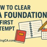 How to Clear CA Foundation in First Attempt