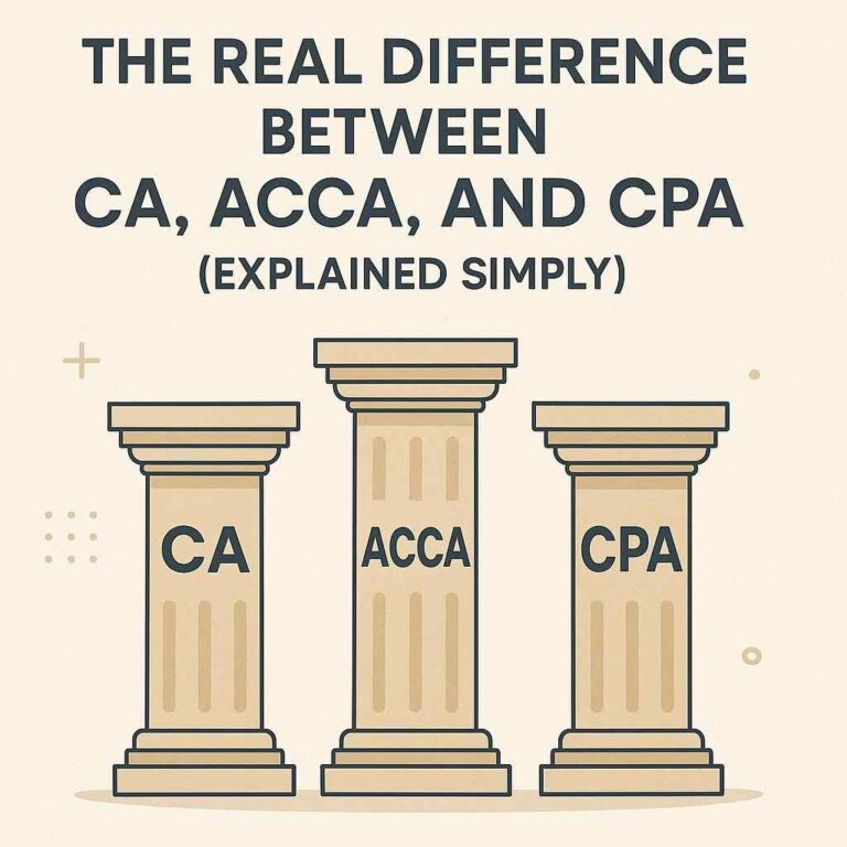 Difference Between CA, ACCA, CPA