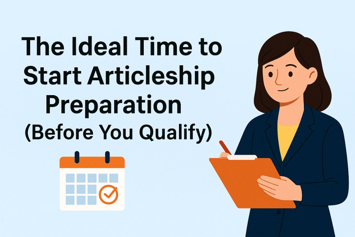 The Ideal Time to Start Articleship Preparation (Before You Qualify)