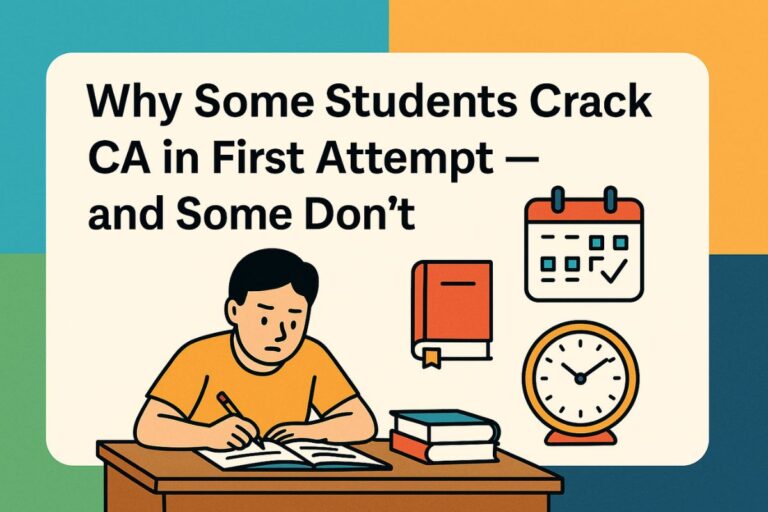 Why Some Students Crack CA in the First Attempt — and Some Don’t