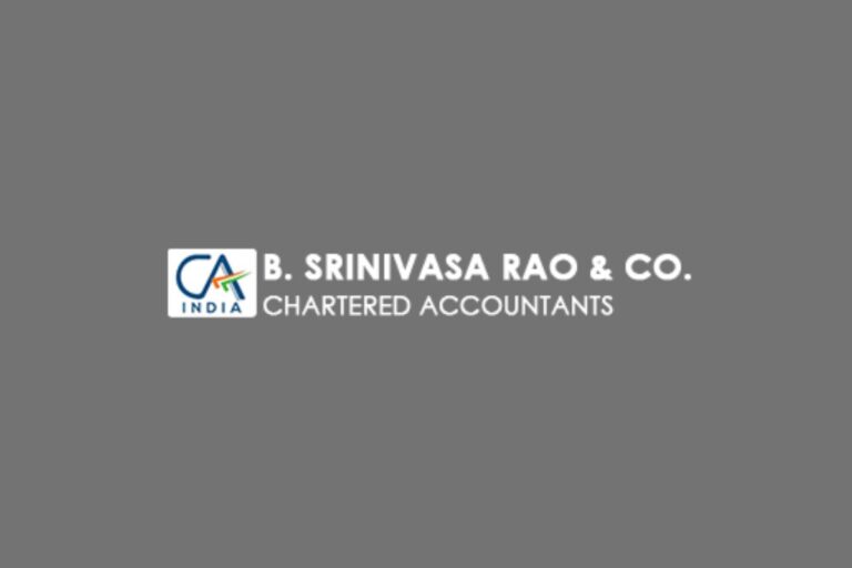 B Srinivasa Rao & Co.
