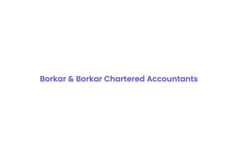 Borkar & Borkar Chartered Accountants