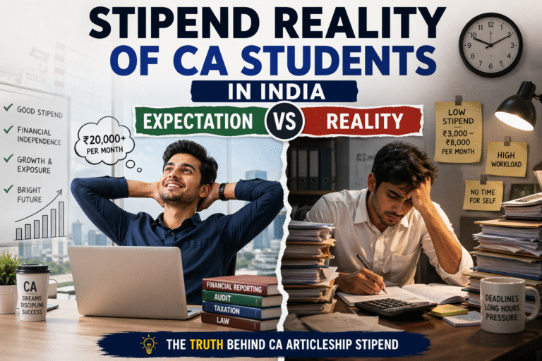 CA Articleship Stipend Reality