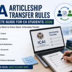 CA Articleship Transfer Rules